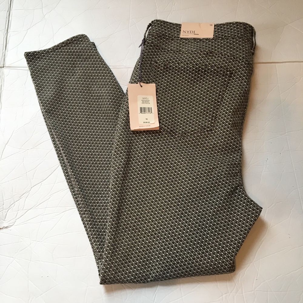 NYDJ NWT Ami Skinny Print Jeans